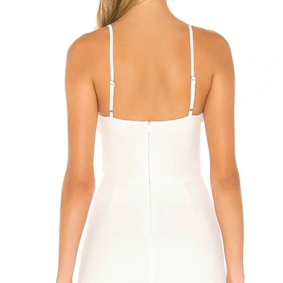 Super down Arianna Cut Out Dress in White size XL - Picture 1 of 6